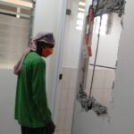 fire protection panel installation at the orphanage